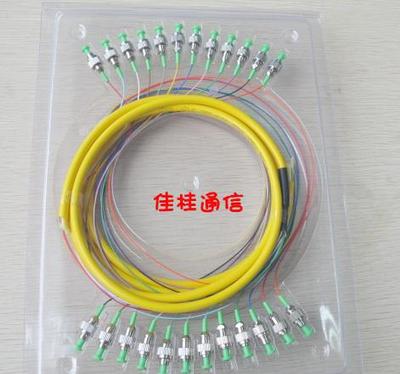 佳桂通信 浙江省平安工程專(zhuān)用ST12芯1.5米單模束狀尾纖工廠詳情